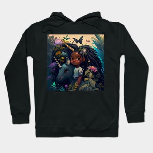 Unicorn Girl Hoodie